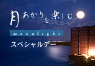 月明かりを楽しむ