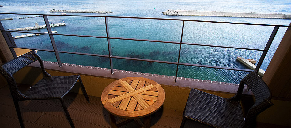 Suite with private open-air bath
