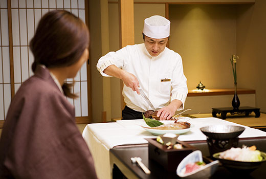 優雅に愉しむ食事時間