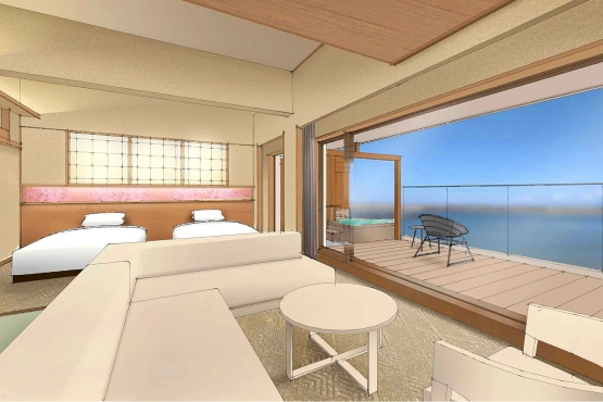 波打ち際のハイエンドヴィラ